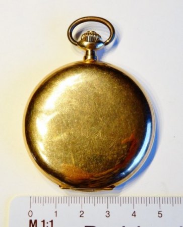 Große ETERNA-Taschenuhr - 585er - Wert?