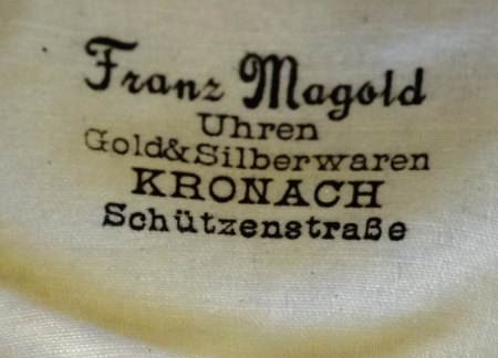 Große ETERNA-Taschenuhr - 585er - Wert?