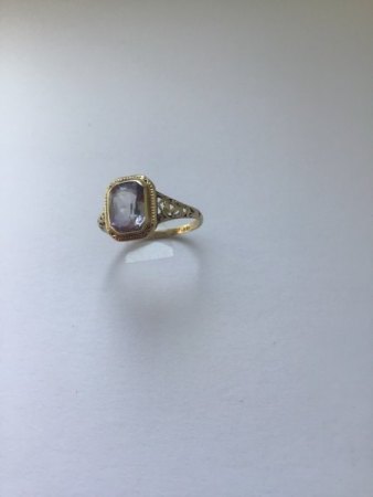Was tun mit Amethyst-Ring