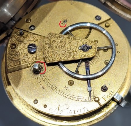 Antike Taschen-Uhr ca. 1880