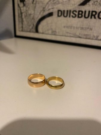 Aus alten 585 Goldringe neue machen