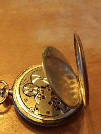 Bewertung alte Taschenuhr (Silber 800)
