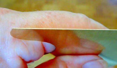 750er Goldblech aus Goldschmiede zu verkaufen