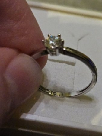 Weißgoldring echt?