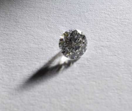 Diamant Brillant 0.25ct 4mm Wesselton G si Schliff very good