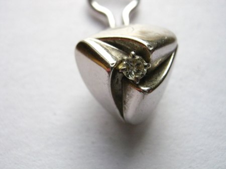 Umarbeitung Ohrclip zu Anhänger