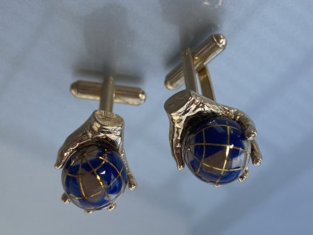 Sammler von Manschettenknöpfen
