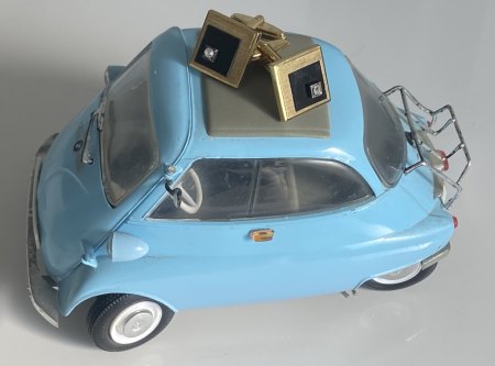 Sammler von Manschettenknöpfen