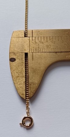 [B] 20 Stück Double Flachpanzerketten 1,5mm 42 cm