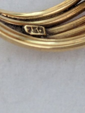 Erbstück Goldring Opal