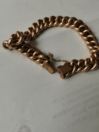 Ovale, russische, Punzen an meinem Armband