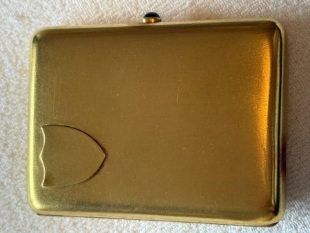 Zigarettenetui aus russischem Gold