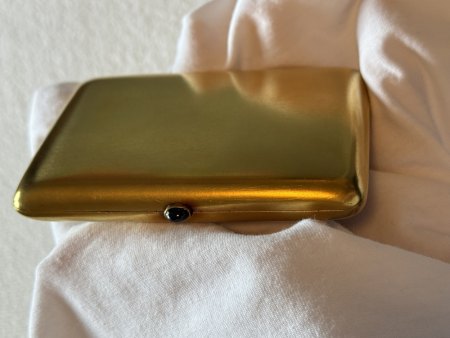 Zigarettenetui aus russischem Gold