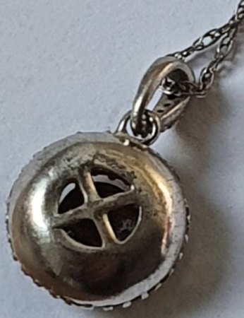 Kettenanhaenger 925 Sterling mit Diamanten