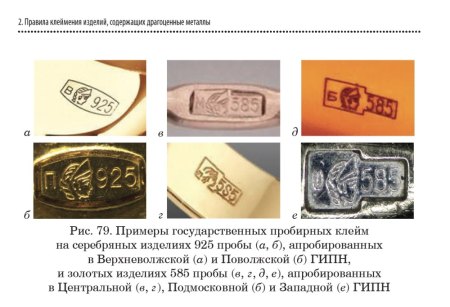 Moderne Punze 585 oder vergoldet