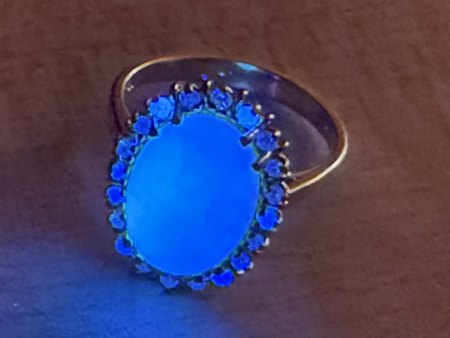 Opal-Ring & Diamanten
