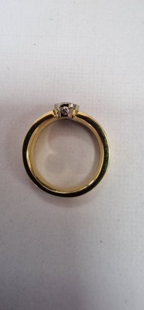 Schiefe Fassung im neuen Ring