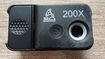 charging smartphone microscope